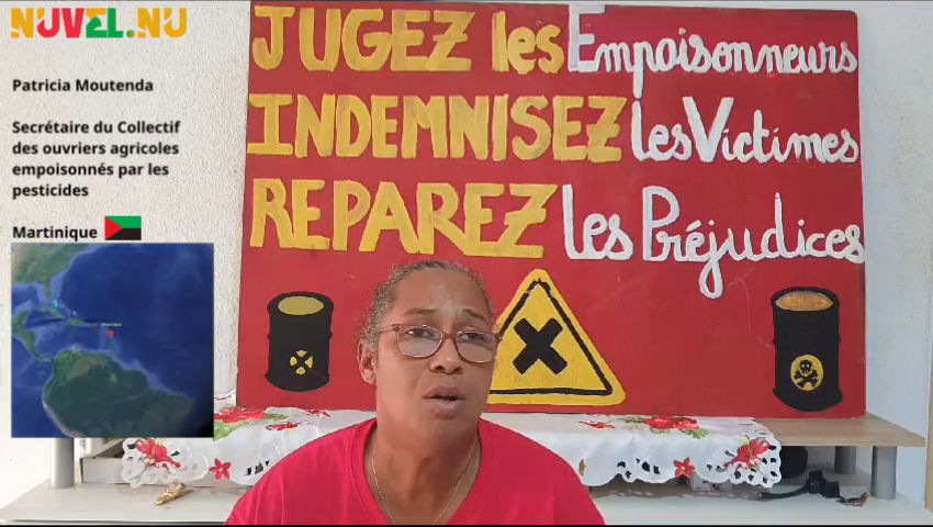 Patricia Moutenda - Secrétaire du collectif des ouvriers agricoles
