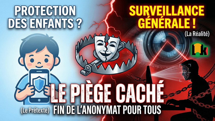 Fin de l’anonymat et surveillance : Le piège caché derrière la protection des enfants