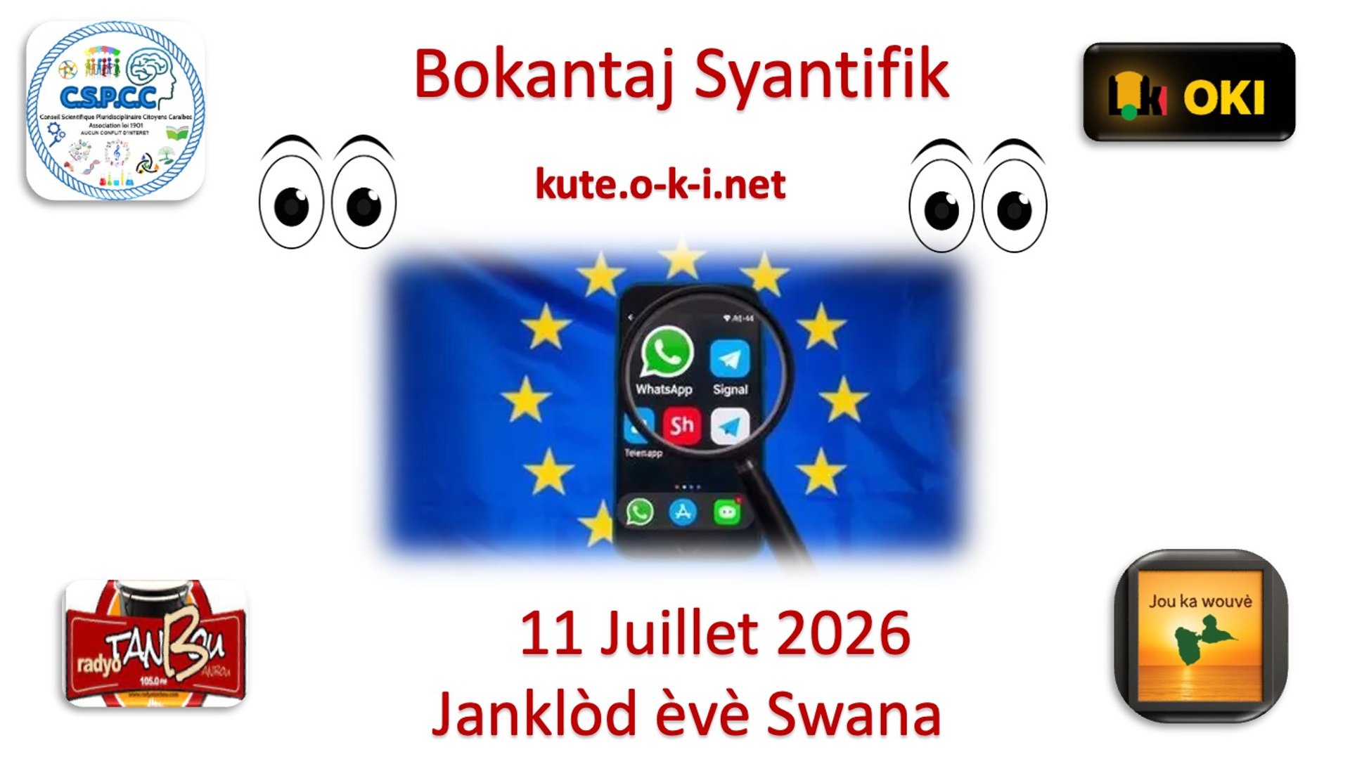 Miniature de la vidéo: Bokantaj Siyantifik CSPCC Swana Desvarieux 110726