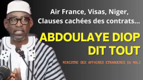 Air France, visa, Niger, Onu, clauses cachées des contrats: Abdoulaye Diop dit tout! by chaine_kamit