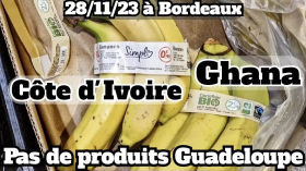 Pas de produits Guadeloupe à Bordeaux - Le poulet 2,6 fois moins cher qu'en Guadeloupe. by infoplocostetv